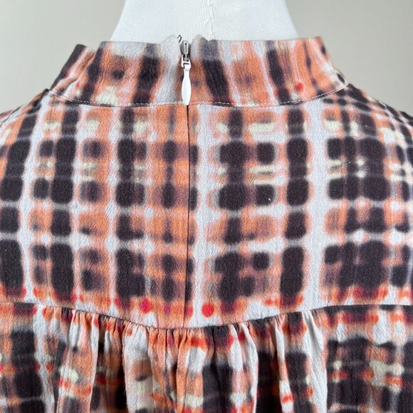 JOIE Lyell Twist Front Printed Cotton Top - Picture 8 of 12